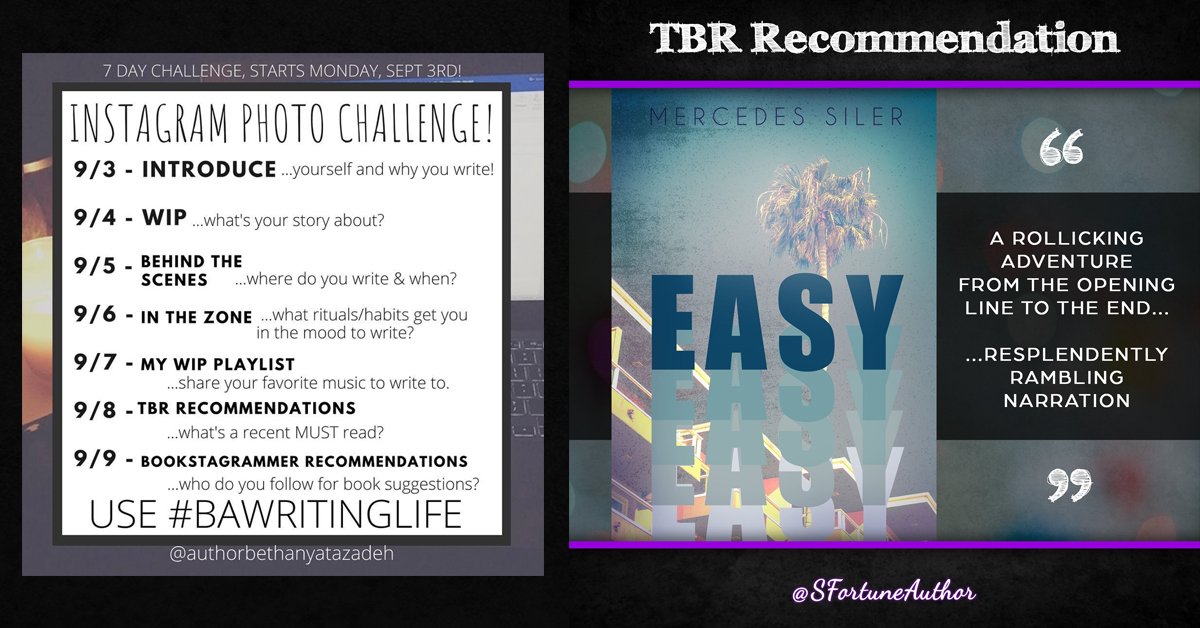 Writing Challenge Day 6: TBR Recommendation