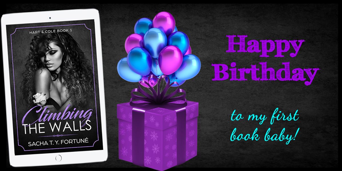 Happy Birthday to my first Book Baby!